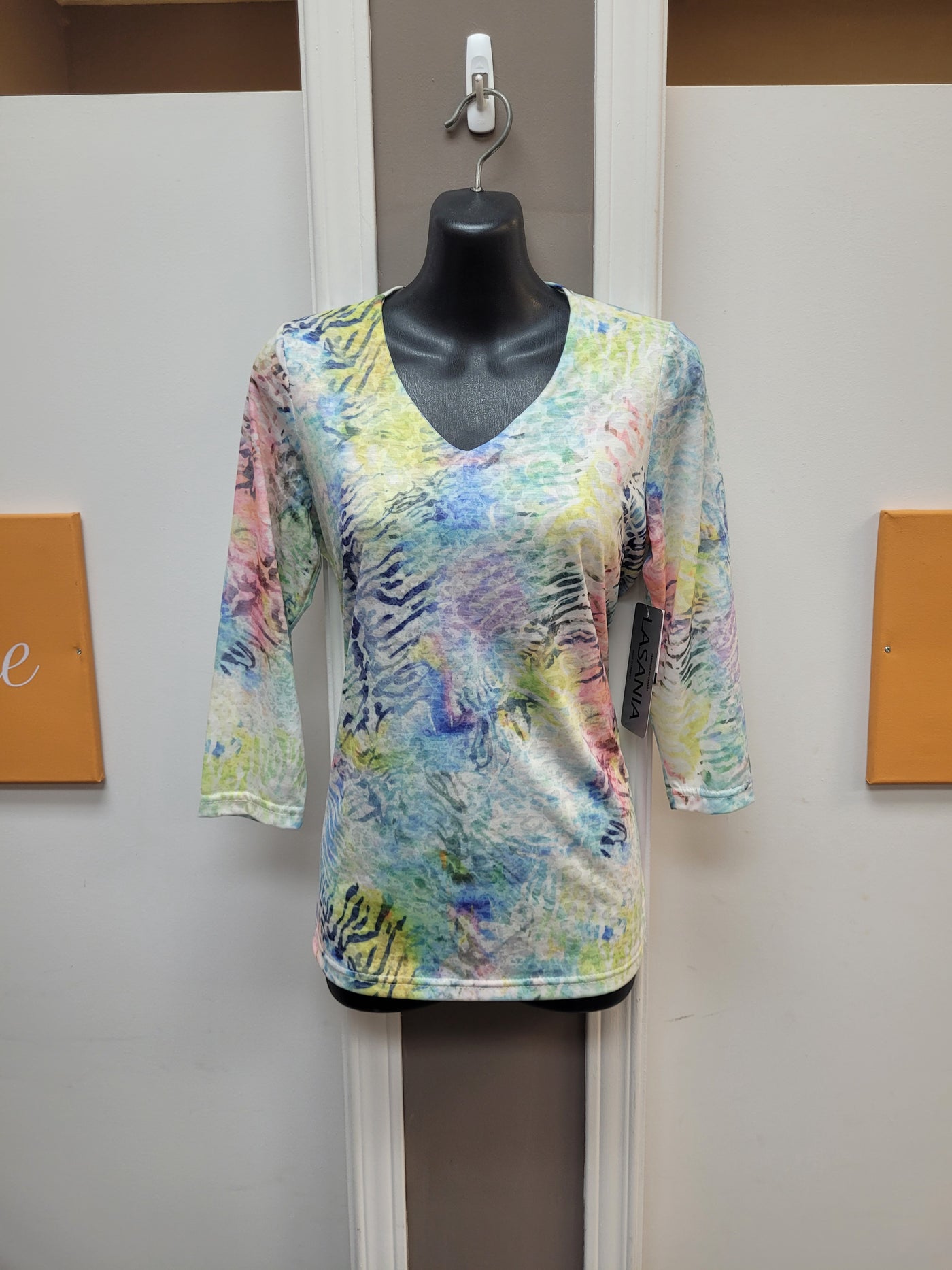 Lasania Animal Print Top 913