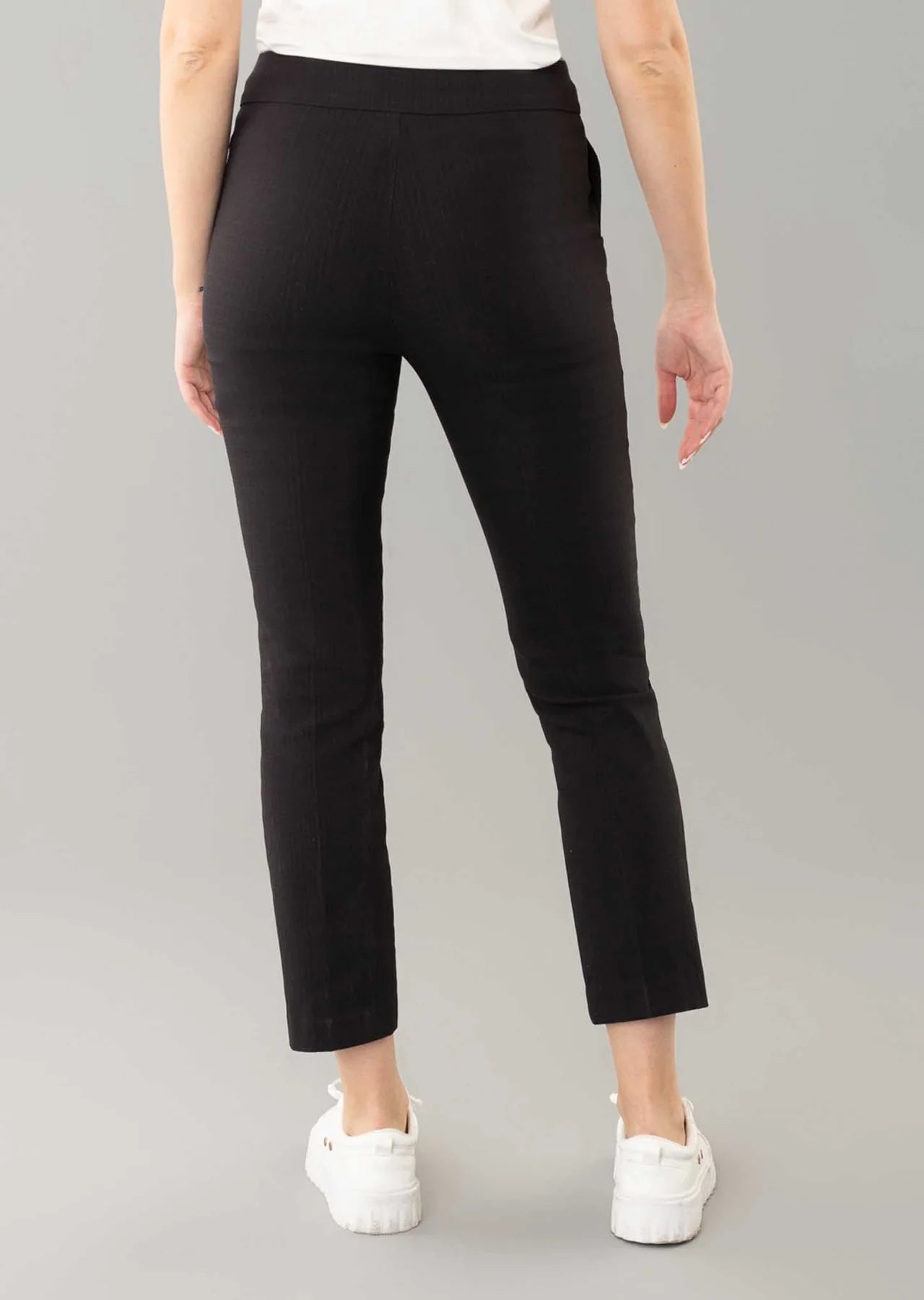 Lisette Textured Ankle Pant