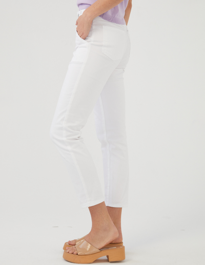 White Ankle Pant