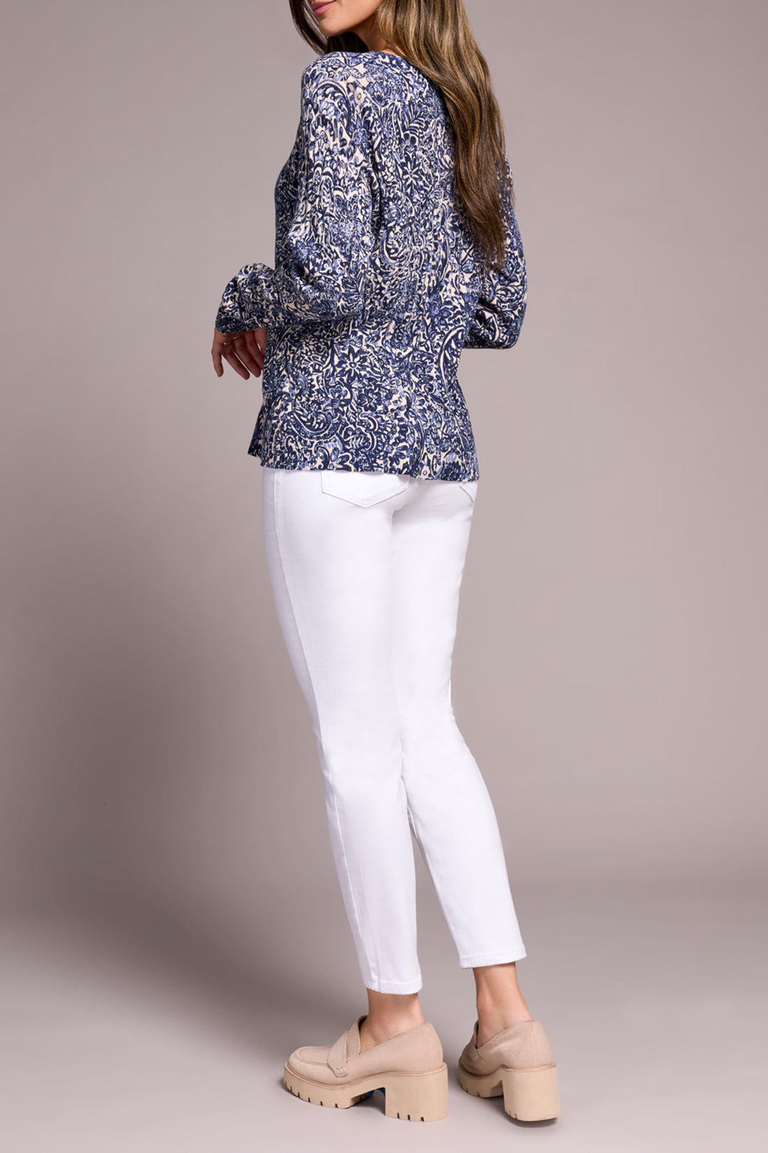 Tribal Crew Neck Sweater 2383O-576