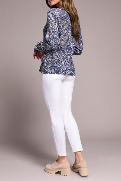 Tribal Crew Neck Sweater 2383O-576