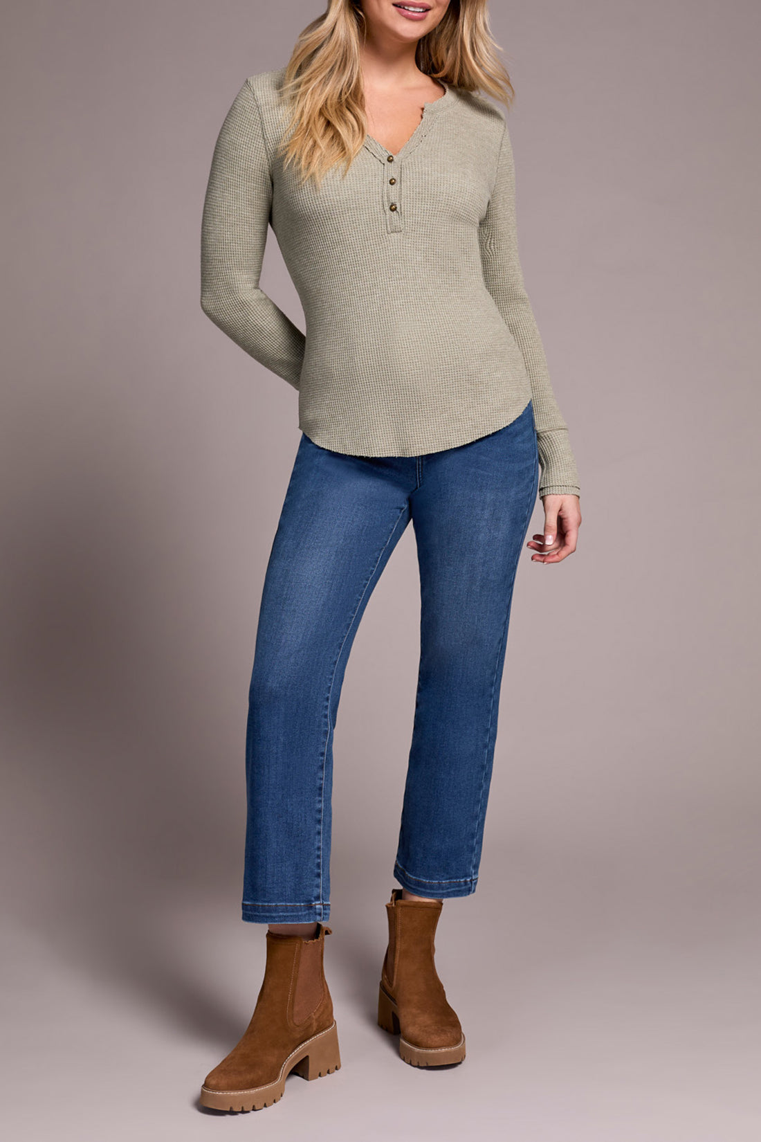 Tribal Henley Top 5899O-5159