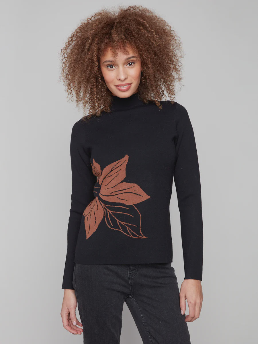 Charlie B Reversible Sweater C2681PR