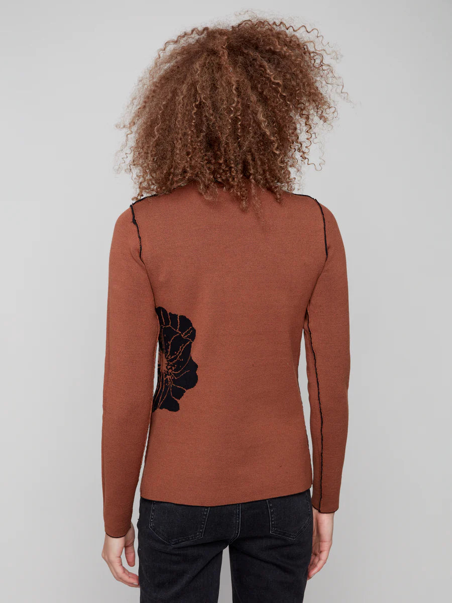 Charlie B Reversible Sweater C2681PR