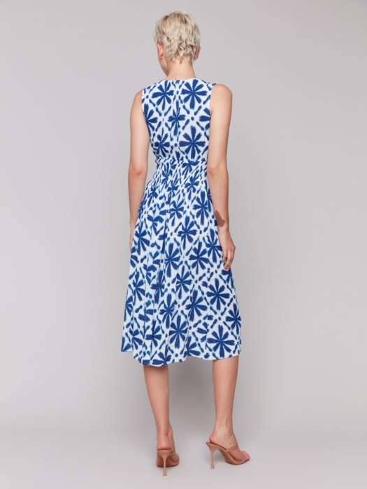 Charlie B printed sleeveless dress C3191/496B