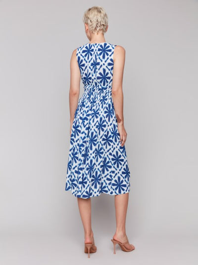 Charlie B printed sleeveless dress C3191/496B