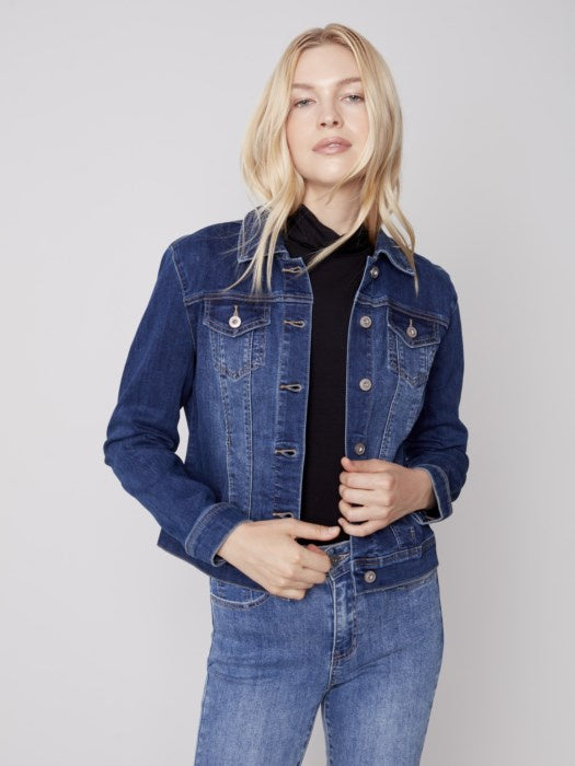 Charlie B denim jacket C6302S