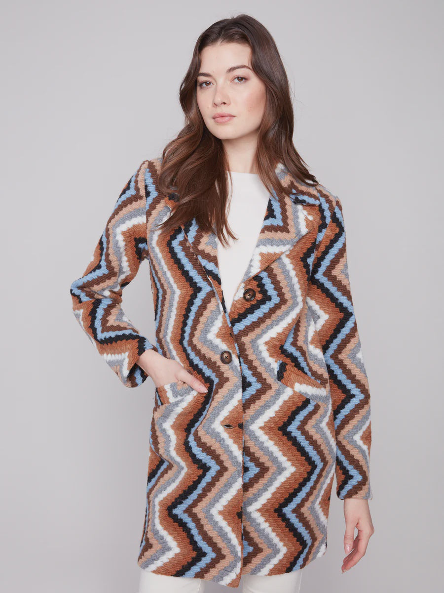 Charlie B Plush Jacket C6346R