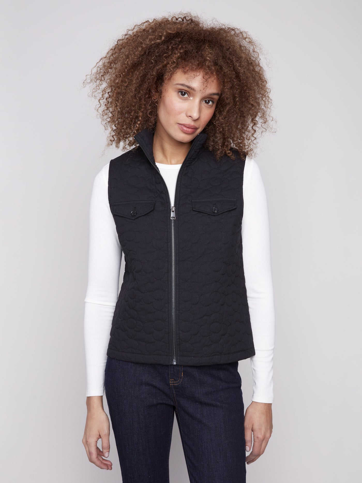 Charlie B Short Vest C6371P-323C