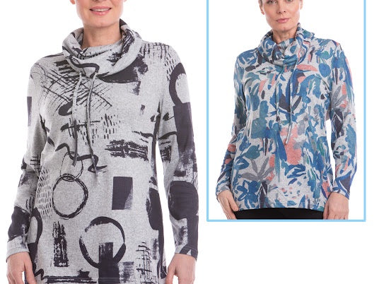 Nulook print pullover 46833