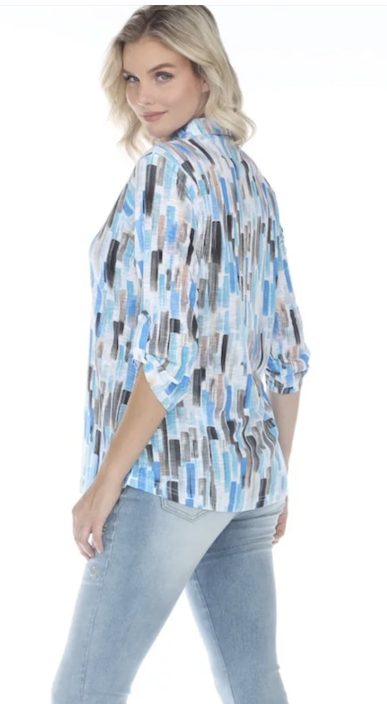 tango Mango three-quarter sleeve blouse 88970