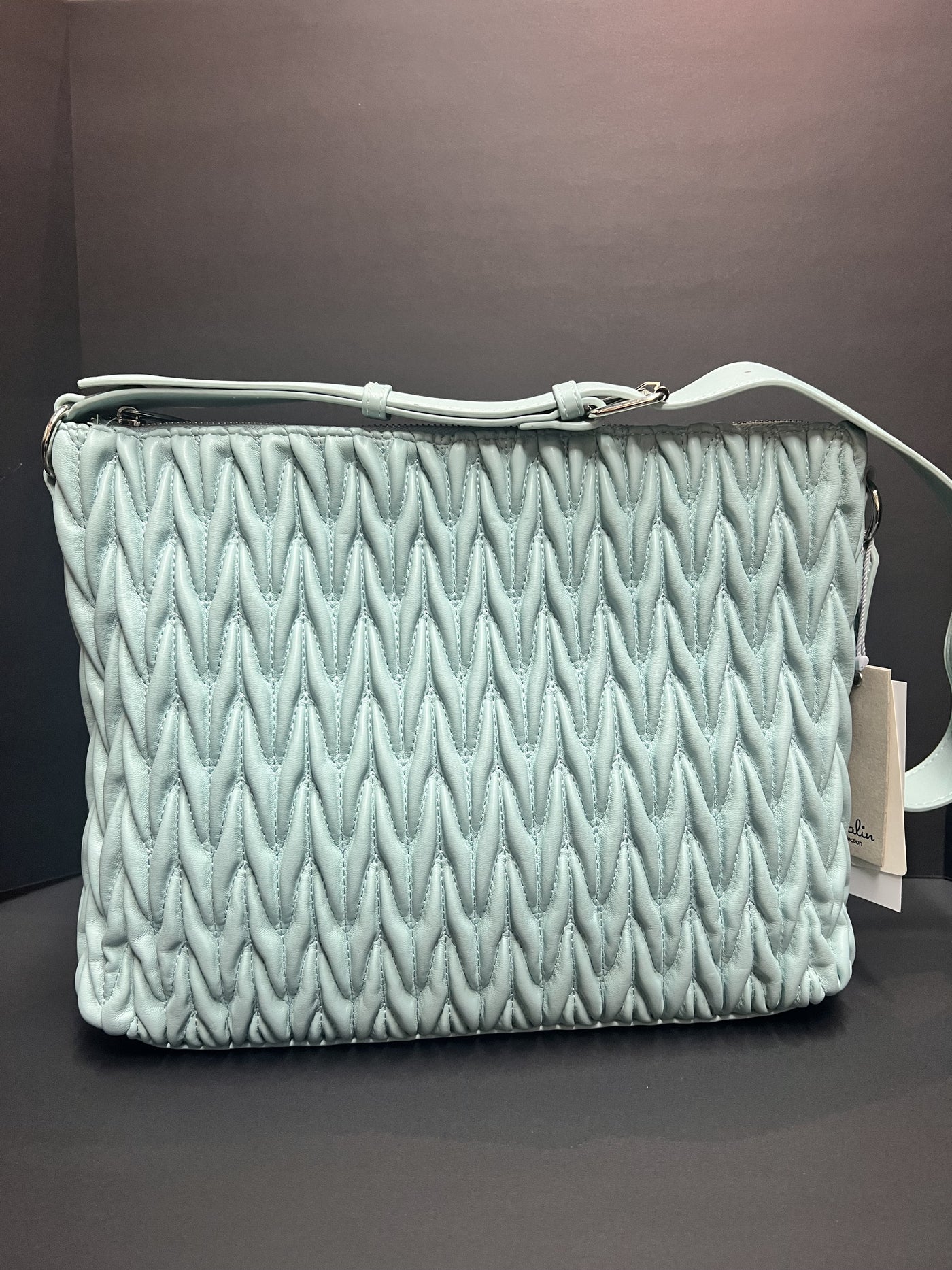 HBF WOVEN DETAIL PURSE L–0349 –M