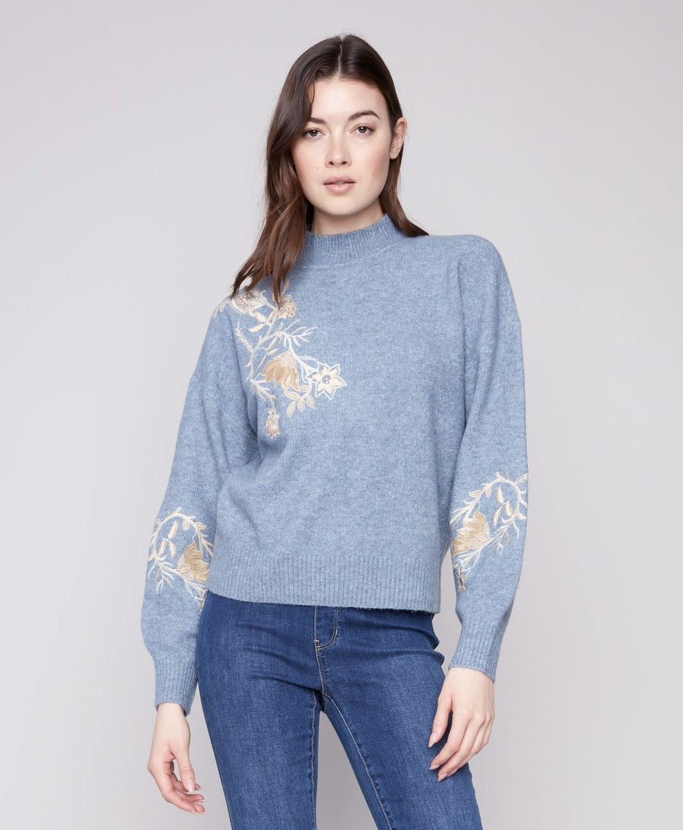 Charlie B Sweater C2856