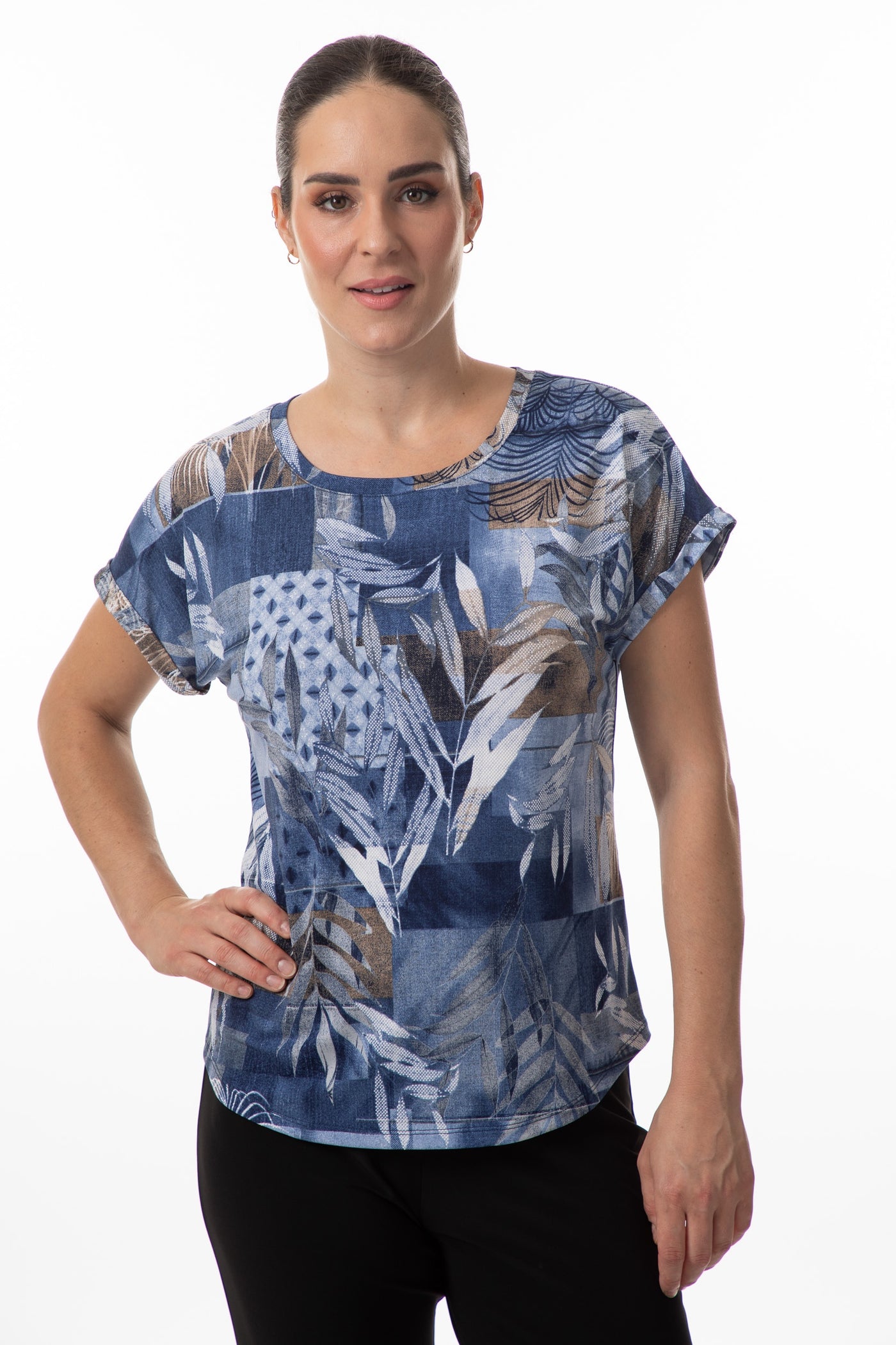Bali Print Top 8538
