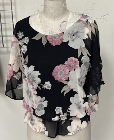 DeVia Chiffon top V201T