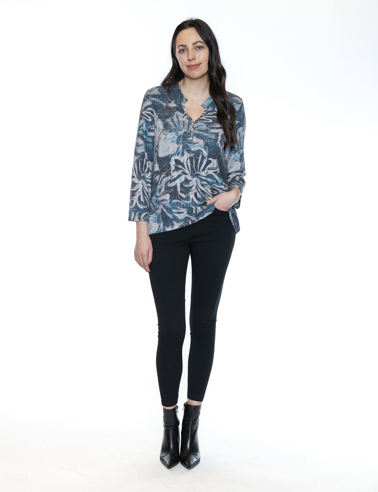 Papa lace back  top T5773