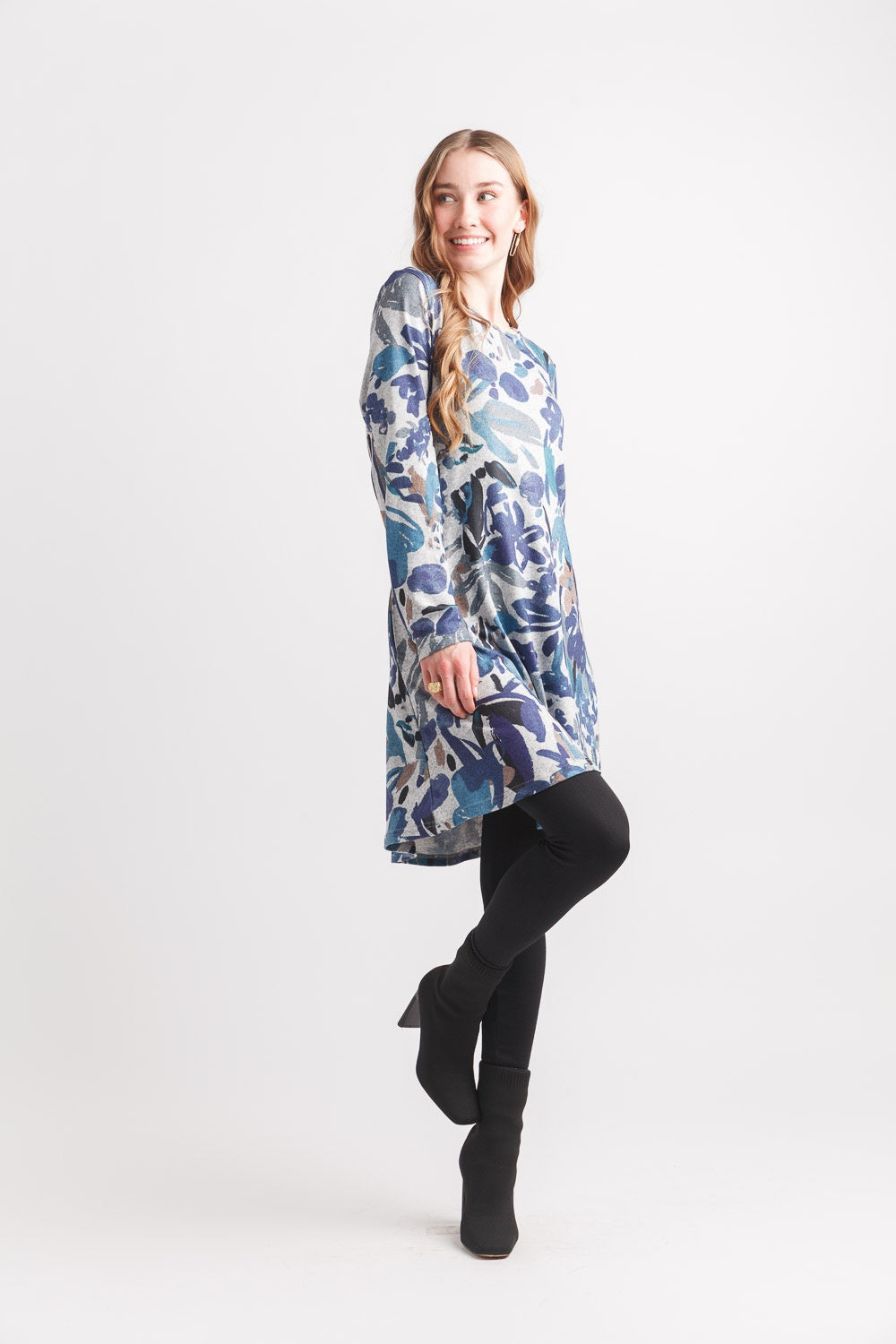 Papillon sweater dress SD-19404