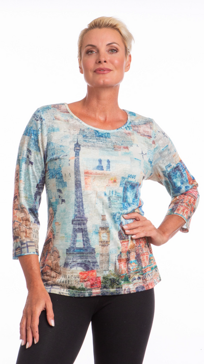 Nu-Look 3/4 Sleeve Top 46784
