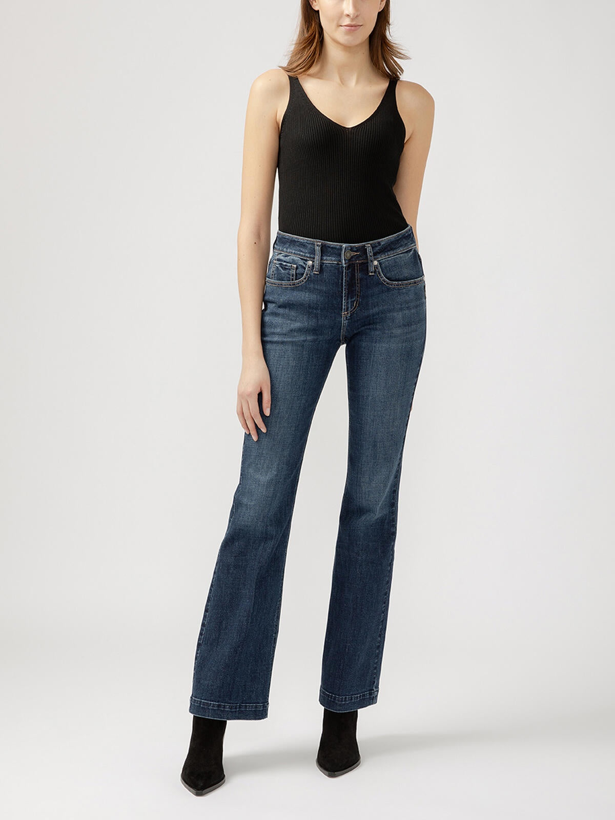 Silver Suki Bootcut Jeans L93719CVS360