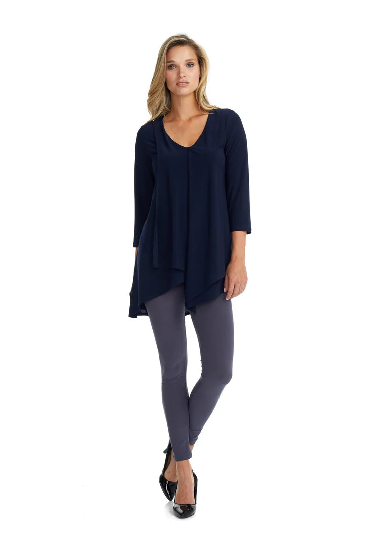 Gitane long sleeve panel top T25506-LS