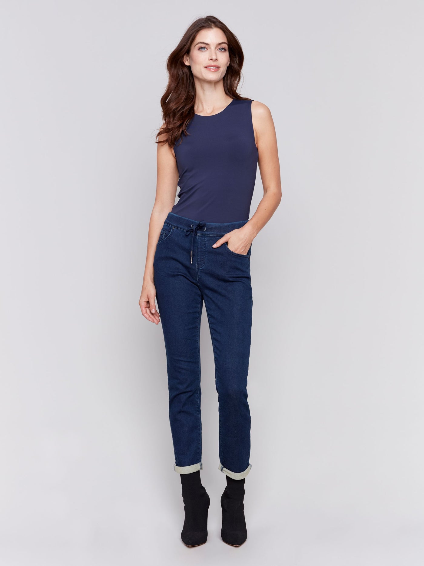 Charlie B. Indigo Jogger Jeans