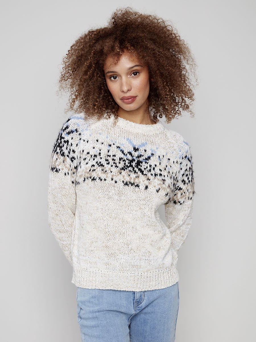 Charlie B Knit Sweater C2924